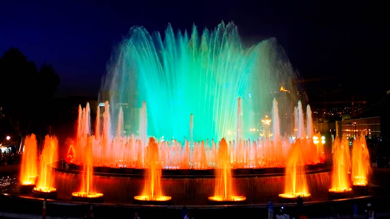Font Magica i Barcelona
