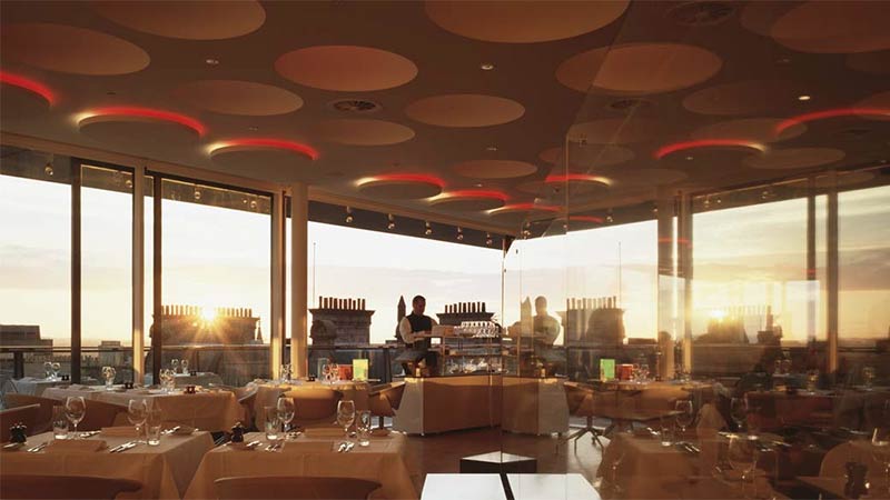 Forth Floor restaurant i Edinburgh