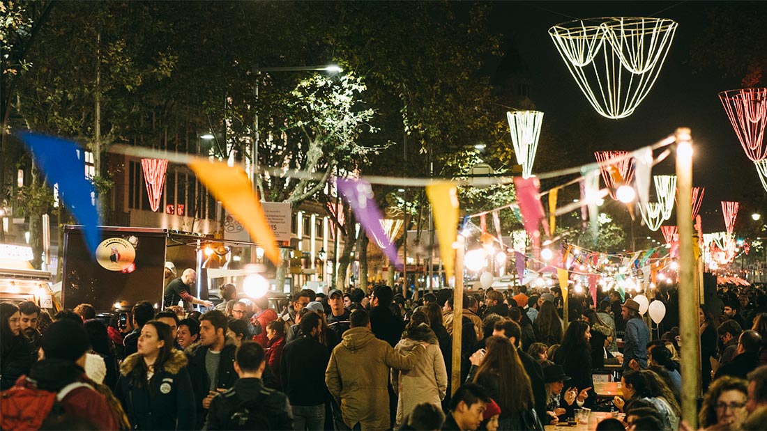 Julemarked i Barcelona