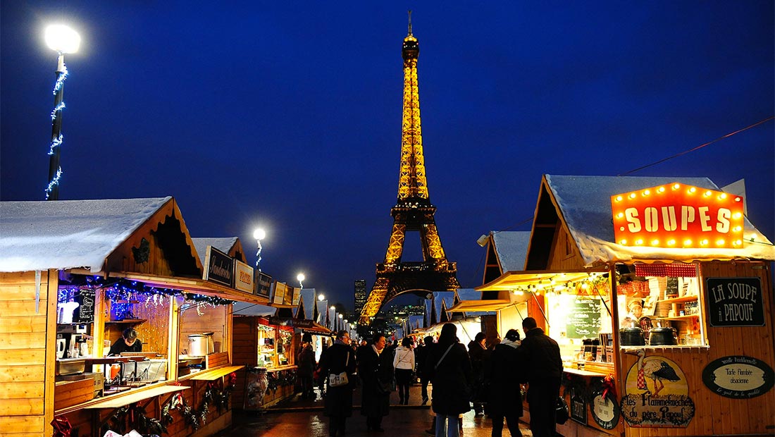Julemarked i Paris