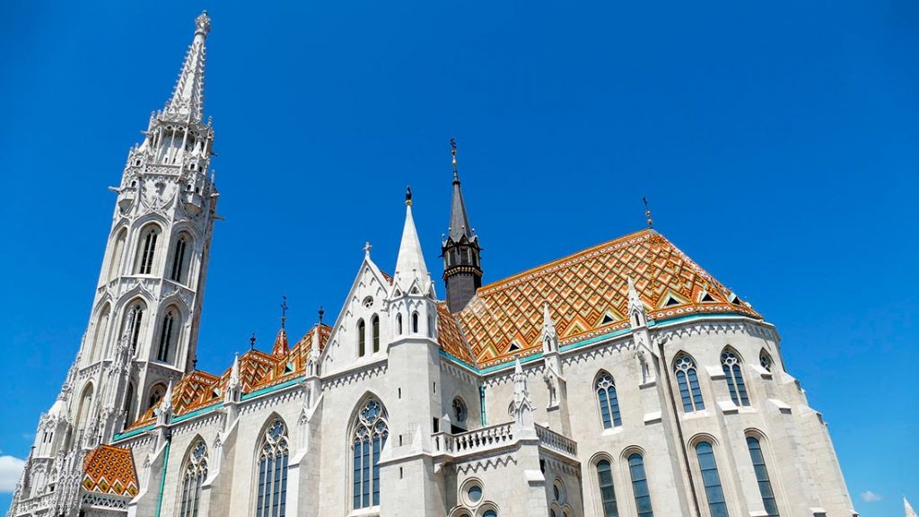 Den vakre Mattias-kirken i Budapest