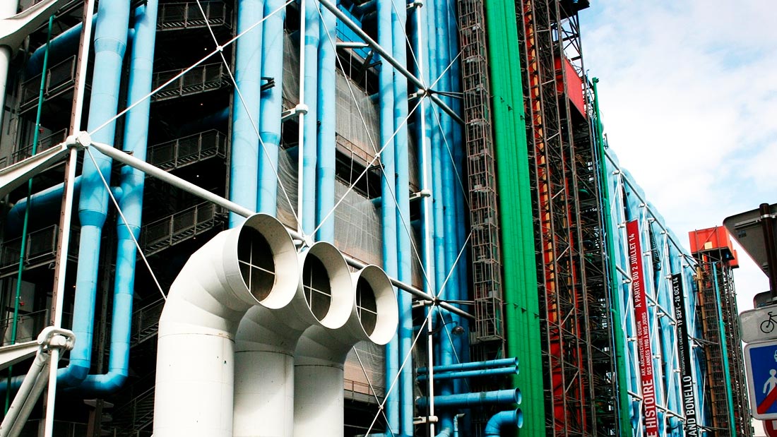 Pompidou-senteret i Paris