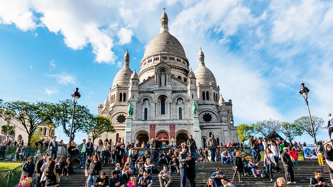 Sacre Coeur i Paris