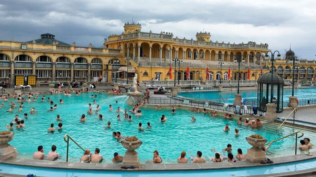 Szècheniy-badet oppleves best utendørs