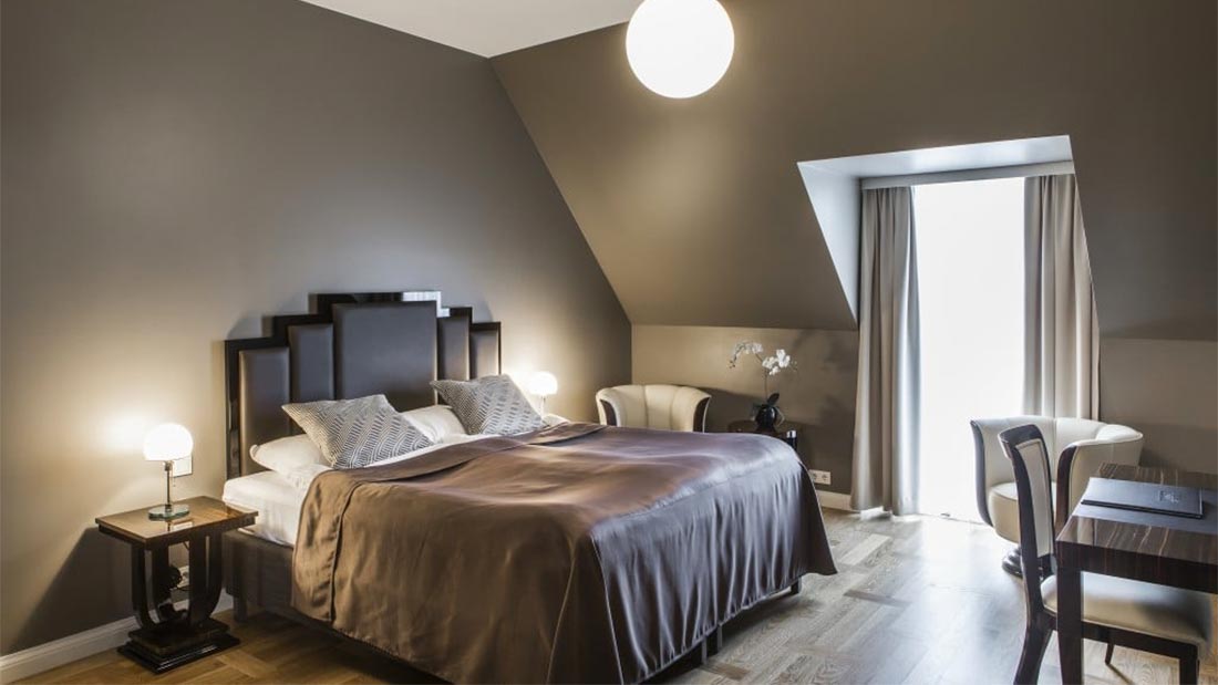Delikate rom på Borg Hotel
