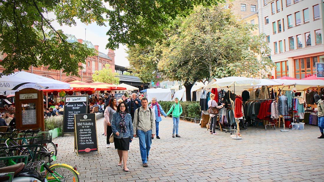 Hackescher Markt i Berlin