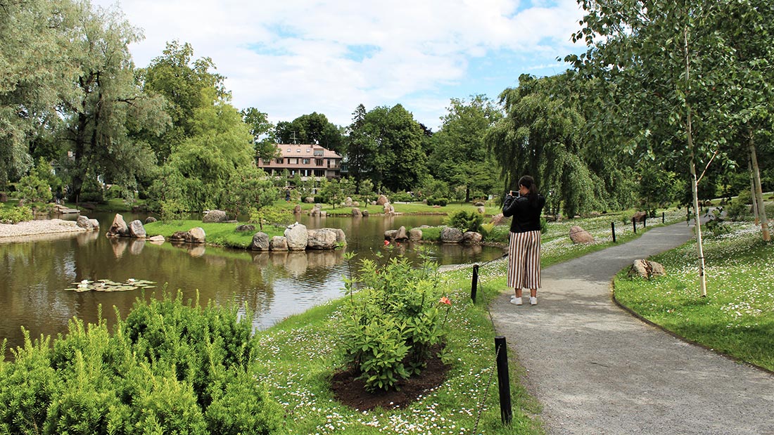 Japansk hage i Kadriorg i Tallinn